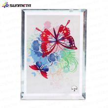 Sublimação Heat Press Glass Photo Frame